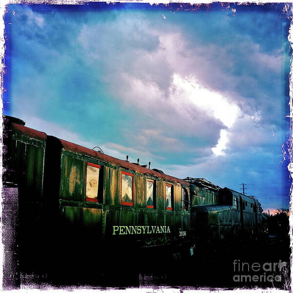 Train Art Print featuring the photograph Pennsylvania Train 3936 by Kevyn Bashore