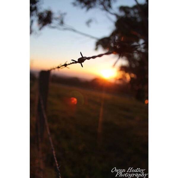 Shot Art Print featuring the photograph #photography #sunset #sun #sky #scape by Owen Hedley Photography