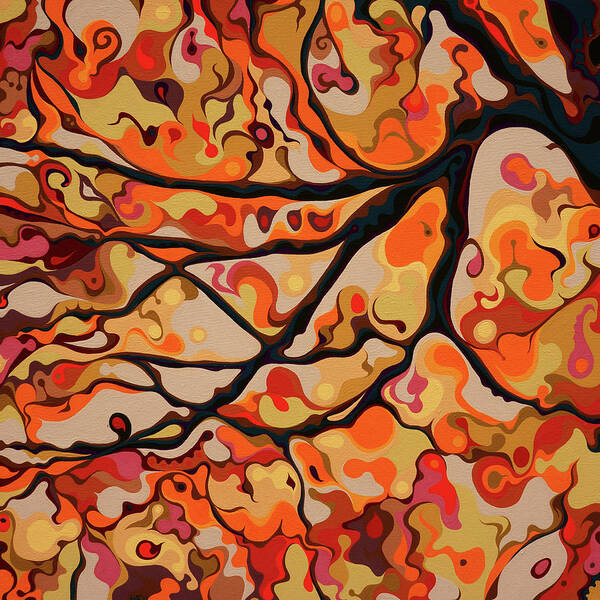 Tree Art Print featuring the painting Pre-Flight Pavilion by Amy Ferrari