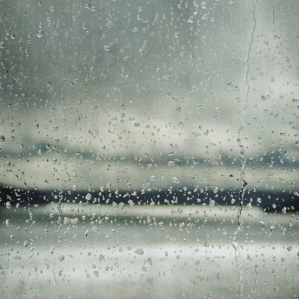 Rain Art Print featuring the photograph Rain Layers by Sally Banfill