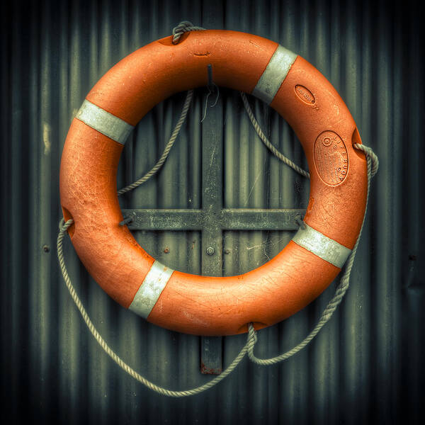 Lifebuoys Art Print featuring the photograph Ring Of Life by Wayne Sherriff