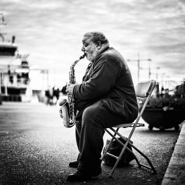 Passion2013 Art Print featuring the photograph Sax by Marius Noreger