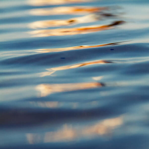 Ocean Art Print featuring the photograph Sea Reflection 3 by Stelios Kleanthous