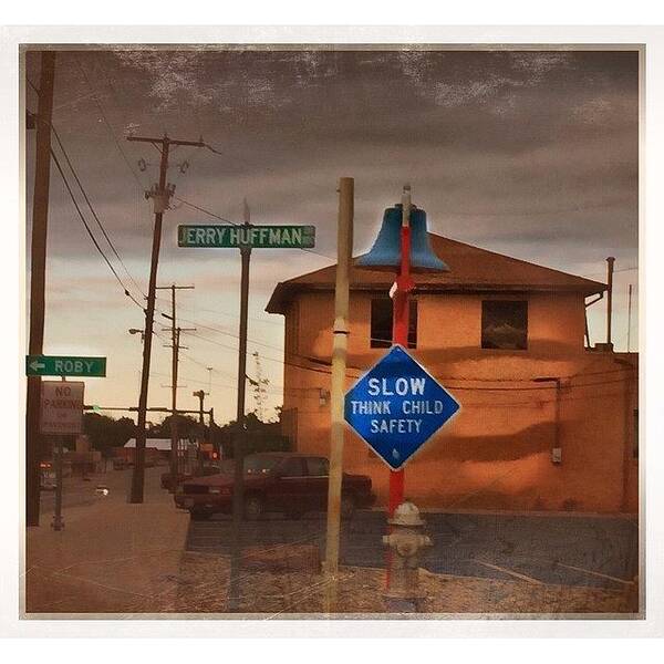 Enlightapp Art Print featuring the photograph #sign #vintage #architecture by Judy Green