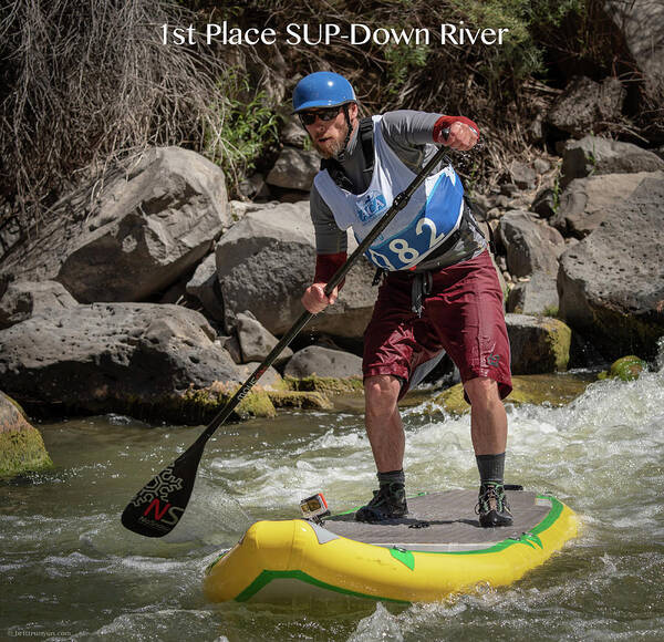 Stand Up Art Print featuring the photograph SUP 1st Place 2018 by Britt Runyon