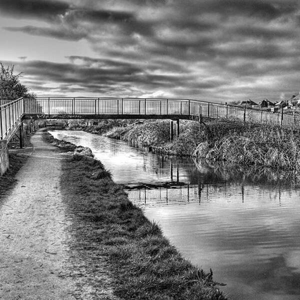 Canal Art Print featuring the photograph The Unfortunately Named Cat Gallows by John Edwards