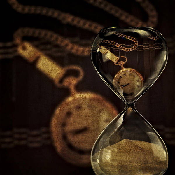 Watch Art Print featuring the photograph Timepieces by Susan Candelario