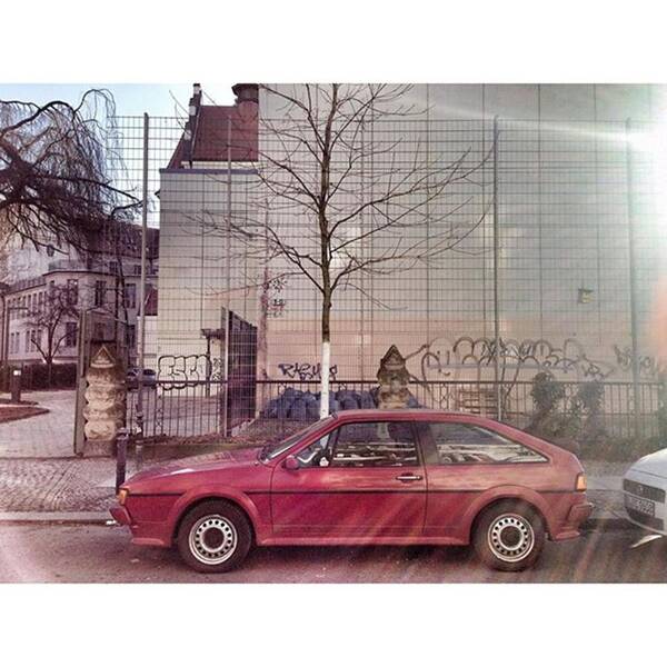 Vintage Art Print featuring the photograph Volkswagen Scirocco

#berlin by Berlinspotting BrlnSpttng