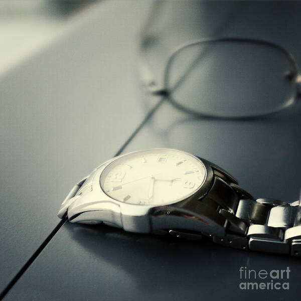 Ivy Ho Art Print featuring the photograph Watch and spectacle vintage by Ivy Ho
