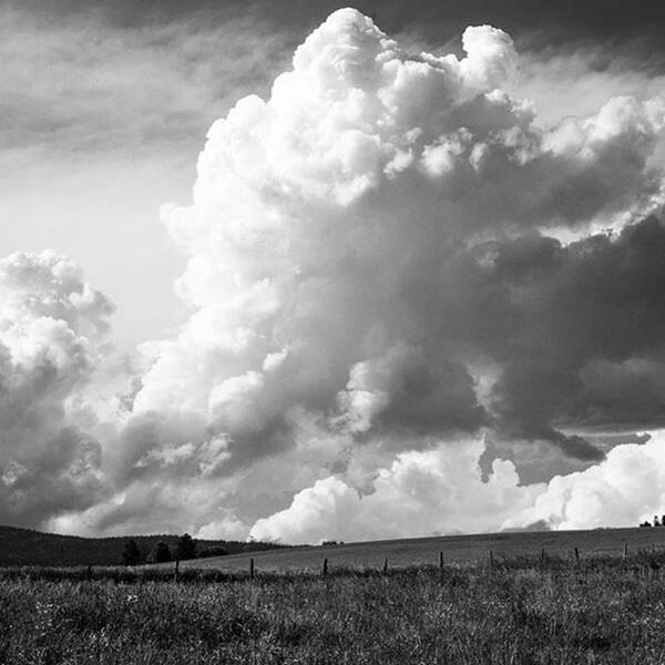 Leicagram Art Print featuring the photograph Where Clouds Billow And Roll by Aleck Cartwright