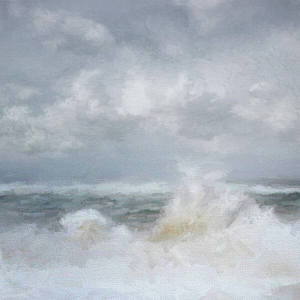 Wave Art Print featuring the photograph White Water by Karen Lynch