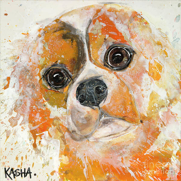 2019 Art Print featuring the painting Joy by Kasha Ritter