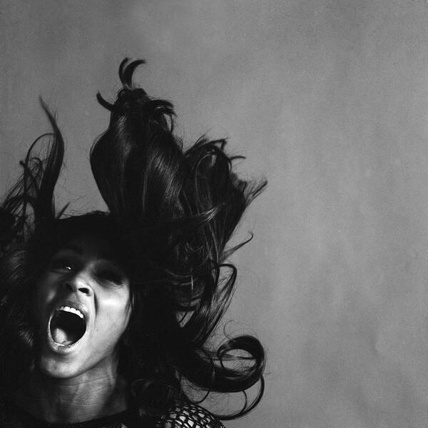 Rock And Roll Art Print featuring the photograph Portrait Of Tina Turner #1 by Jack Robinson