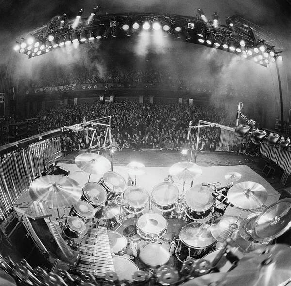 Crowd Art Print featuring the photograph Rush In Concert by Fin Costello