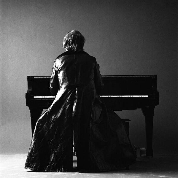 Piano Art Print featuring the photograph Portrait Of Elton John by Jack Robinson