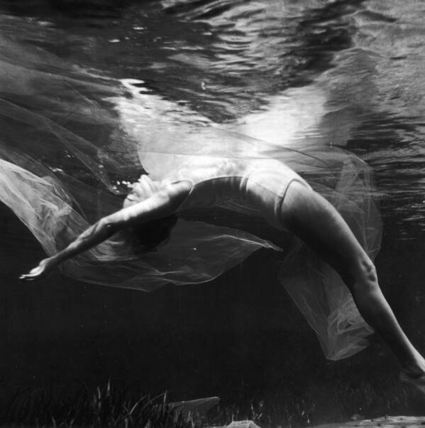 Arch Art Print featuring the photograph Underwater Ballet by Bruce Mozert