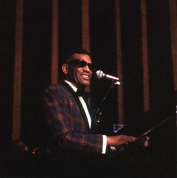 Music Art Print featuring the photograph Photo Of Ray Charles #3 by David Redfern