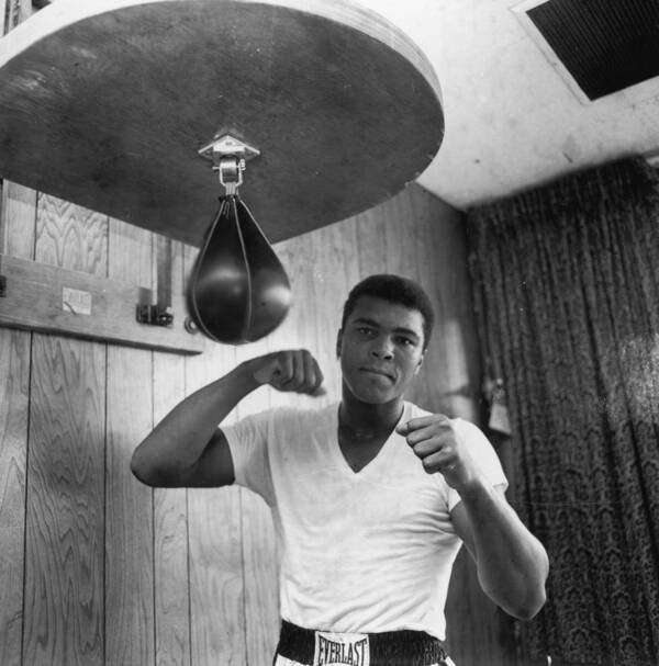 Muhammad Ali - Boxer - Born 1942 Art Print featuring the photograph Ali In Training by Harry Benson