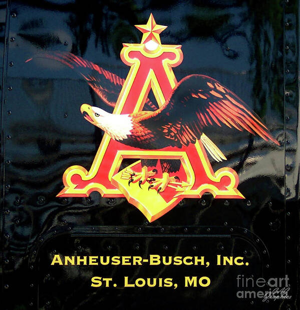Anheuser-busch Art Print featuring the photograph Anheuser-Busch Eagle by CAC Graphics