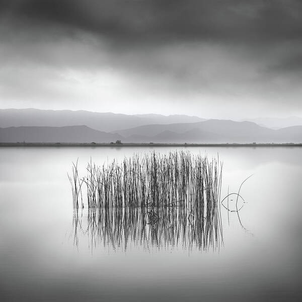 Landscape Art Print featuring the photograph Ballad For A Blue Sky by George Digalakis