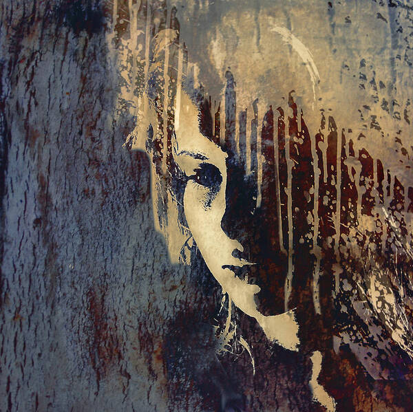 Woman Art Print featuring the photograph Drained by Gaby Grohovaz