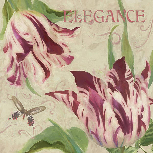 Elegance Art Print featuring the photograph Elegance by Cora Niele