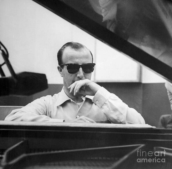 Event Art Print featuring the photograph George Shearing by Bettmann