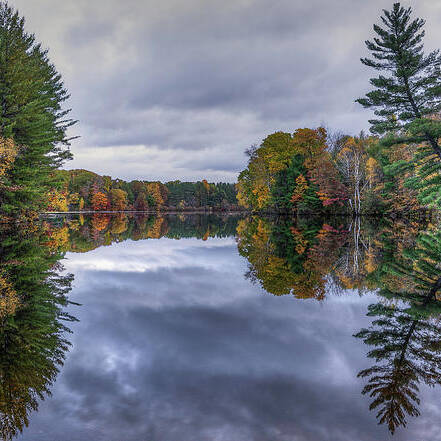 Reflection Art Print featuring the photograph Morning Reflections by Brad Bellisle