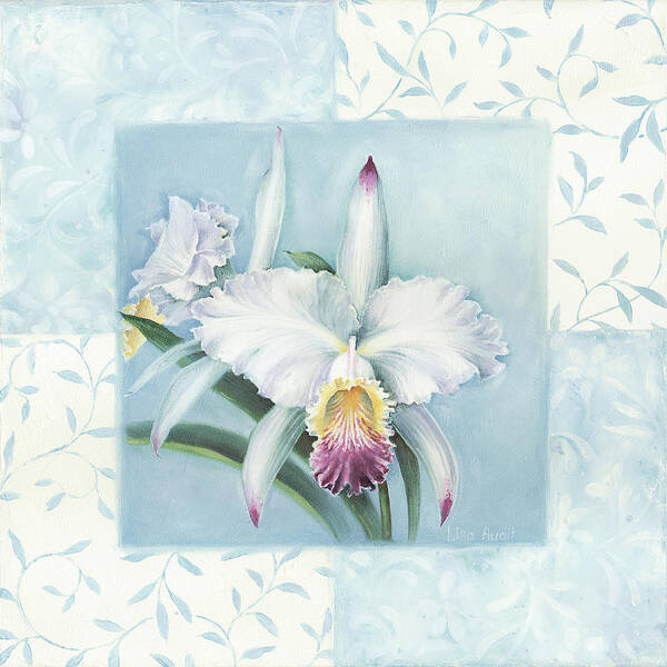 Orchid Art Print featuring the painting Orchid 1 by Lisa Audit
