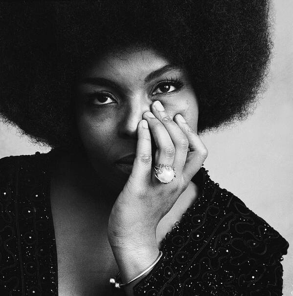 Singer Art Print featuring the photograph Portrait Of Roberta Flack by Jack Robinson