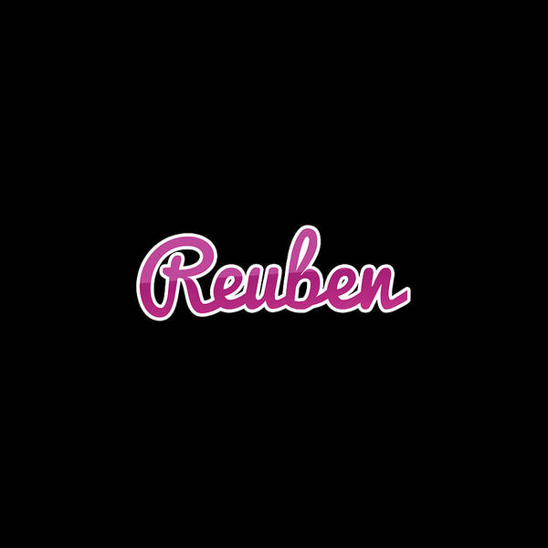 Reuben Art Print featuring the digital art Reuben #Reuben by TintoDesigns