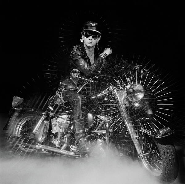 Event Art Print featuring the photograph Rob Halford Posed by Fin Costello