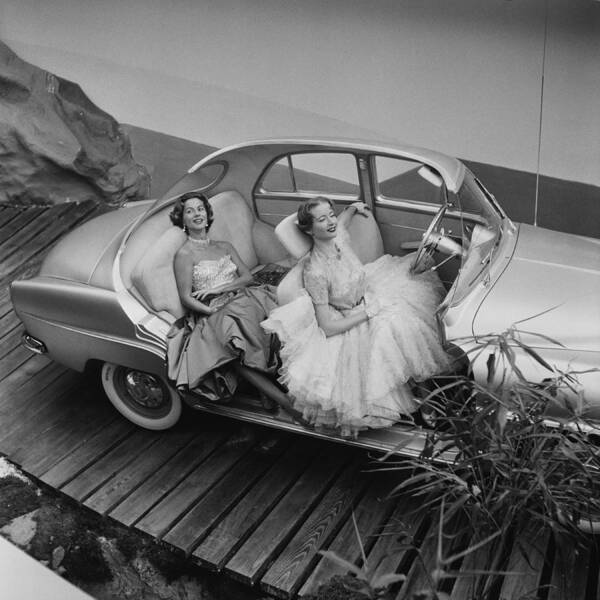 1950-1959 Art Print featuring the photograph Simca Aronde by Thurston Hopkins