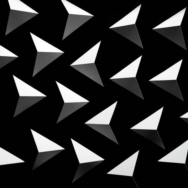 Triangle Shape Art Print featuring the photograph Straightforward by Tonymaj