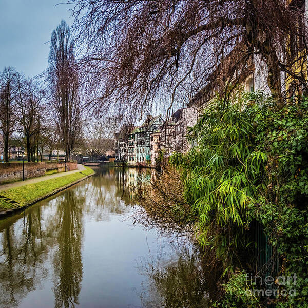 Strasbourg Art Print featuring the photograph Strasbourg, France by Lyl Dil Creations