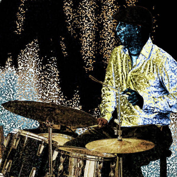 Drums Art Print featuring the photograph The Drummer by Jessica Levant