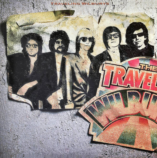 The Traveling Wilburys Art Print featuring the mixed media The Traveling Wilburys by Robert VanDerWal