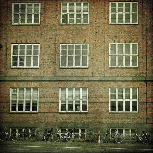 Tranquility Art Print featuring the photograph Windows Of Residential Building by ***