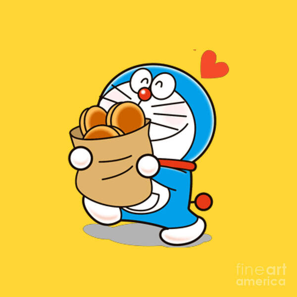 Doraemon Art Print by Saiful Saefullah - Fine Art America