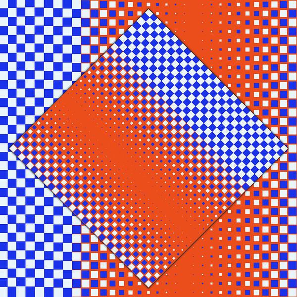 Pattern Art Print featuring the digital art 21.12.2022 - 01 #21122022 by Marko Sabotin