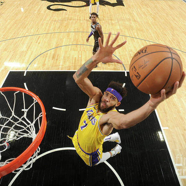 Javale Mcgee Art Print featuring the photograph Javale Mcgee by Andrew D. Bernstein