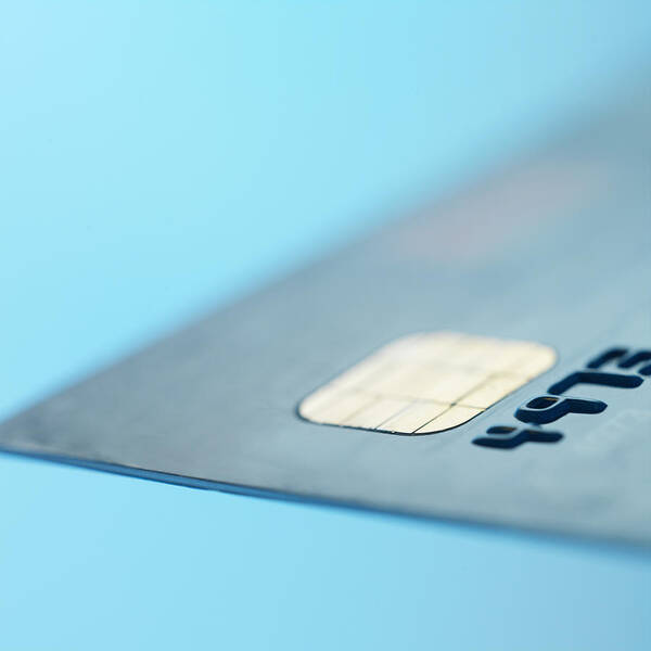 Single Object Art Print featuring the photograph Close-up Of A Credit Card by Stockbyte