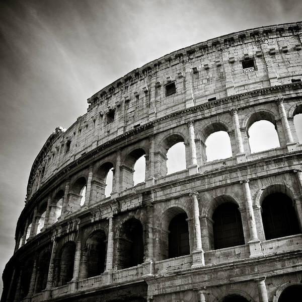 Colosseum Art Print featuring the photograph Colosseum by Dave Bowman