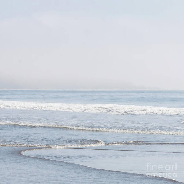 Ocean Art Print featuring the photograph Cool Misty Morning by Ana V Ramirez
