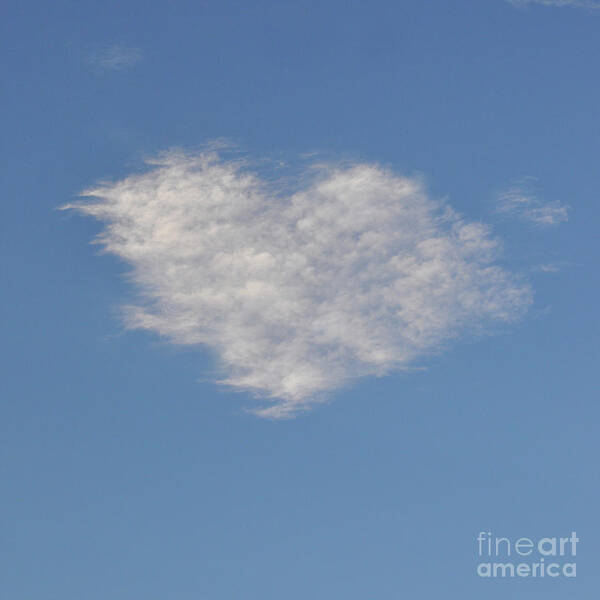 Love Art Print featuring the photograph Dreamy love cloud by Joanne McCurry