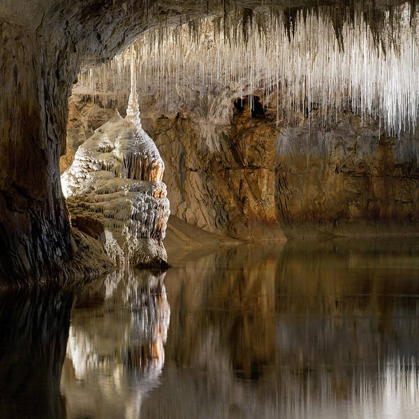 Choranche Art Print featuring the photograph Grotte de Choranche - Choranche cave by Olivier Parent