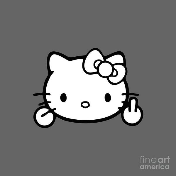 Hello Kitty Sticker by Nilam Farida - Pixels