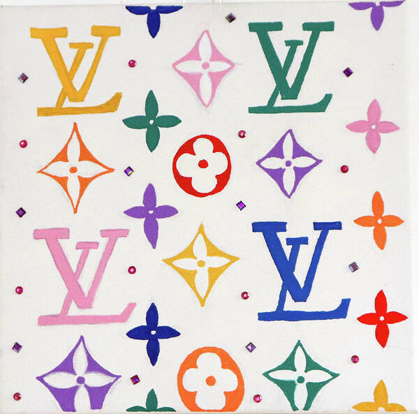 Louis Vuitton Logo Pop Art