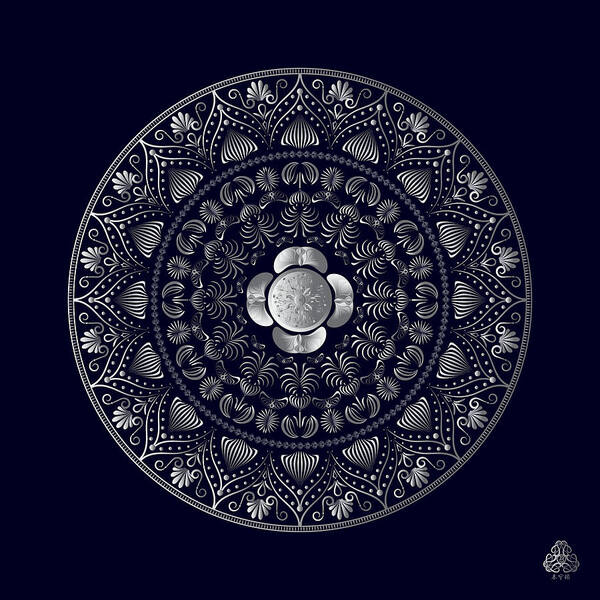 Mandala Art Print featuring the digital art Ornativo Vero Circulus No 4200 by Alan Bennington