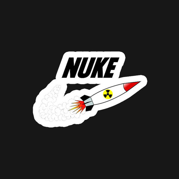 Parody Logo Design Nuke By Nike Art Print by Birch Twigley - Fine Art  America